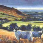 Sheep near Nicky Nook. Limited edition print.