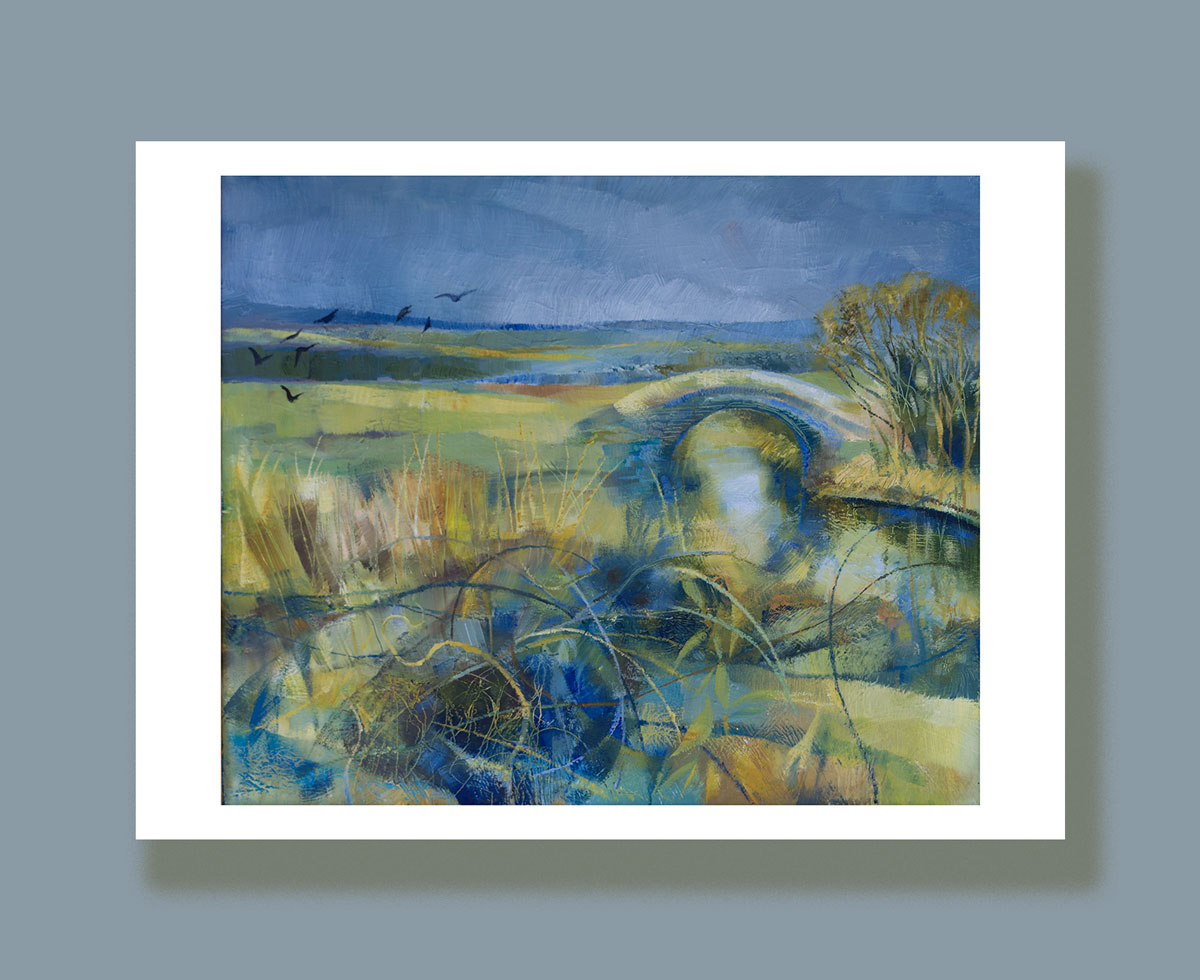 Signed Fine Art Print - 'Canal Bridge near Glasson Dock'