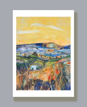'Bowland Barns' - fine art print of the Forest of Bowland