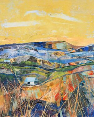 Bowland Barns - Original Framed Painting of the Forest of Bowland